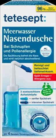 Meerwasser Nasendusche Starterset von TETESEPT