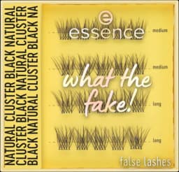 What the Fake! False Lashes 06 natural cluster black von ESSENCE
