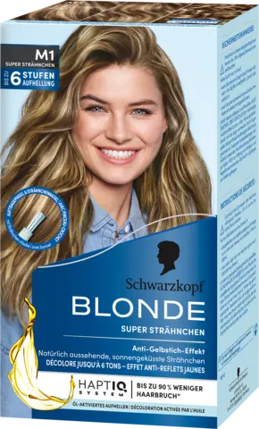 Blonde Super Strähnchen M1 Stufe 3 von BLONDE
