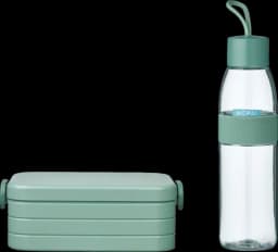 Promo-Set Lunchbox/Trinkflasche nordic sage von ROSTI MEPAL