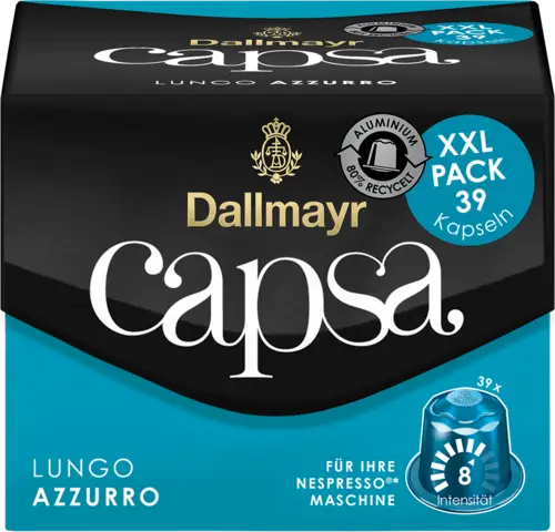 Capsa Lungo Azzurro XXL Pack von DALLMAYR