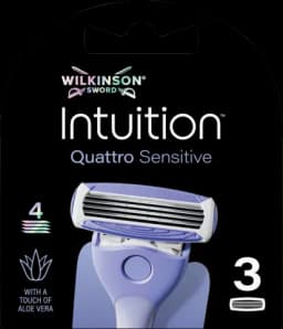 Intuition Quattro Sensitive Rasierklingen von WILKINSON