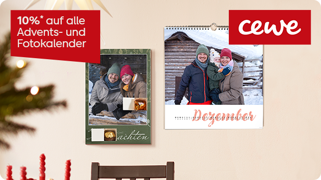 Adventskalender & Kalender von CEWE
