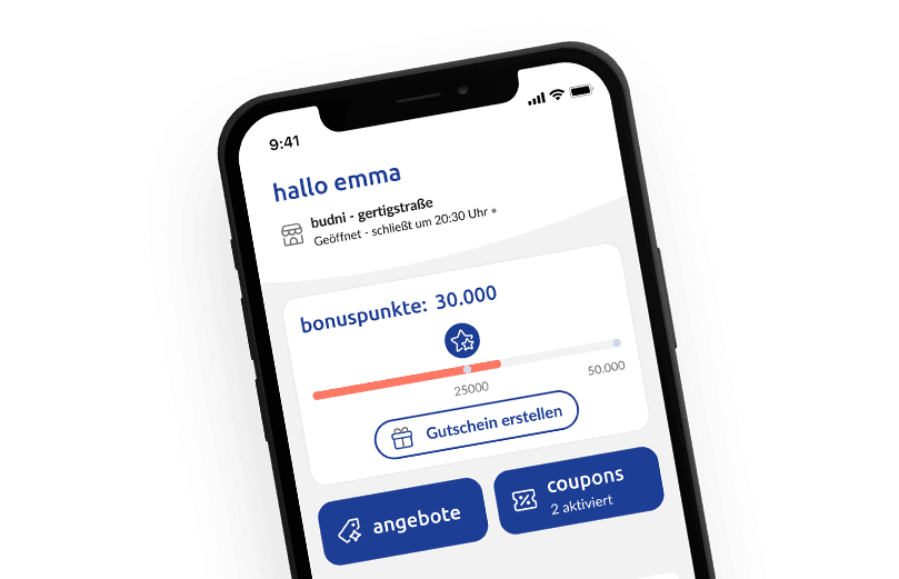 Deine budni-App: Alles in einer Hand
