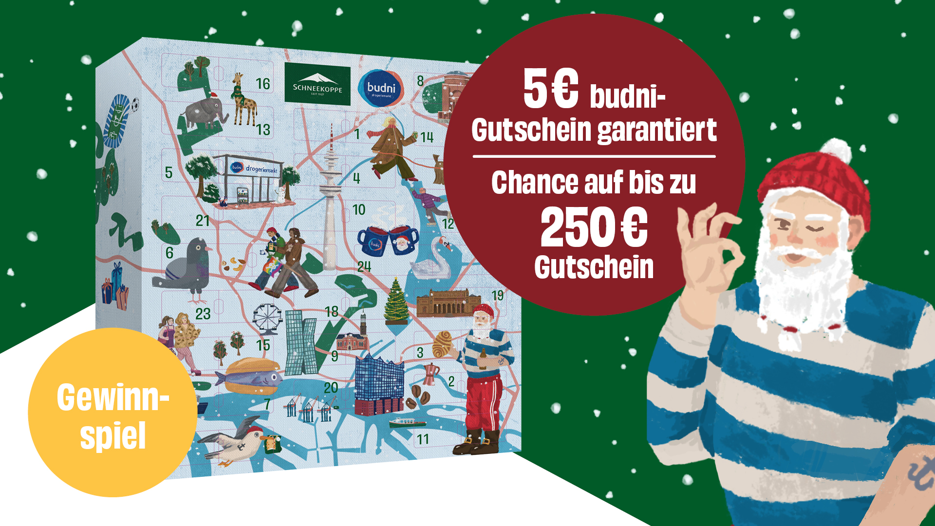 Jetzt 1 von 5 Adventskalendern gewinnen!