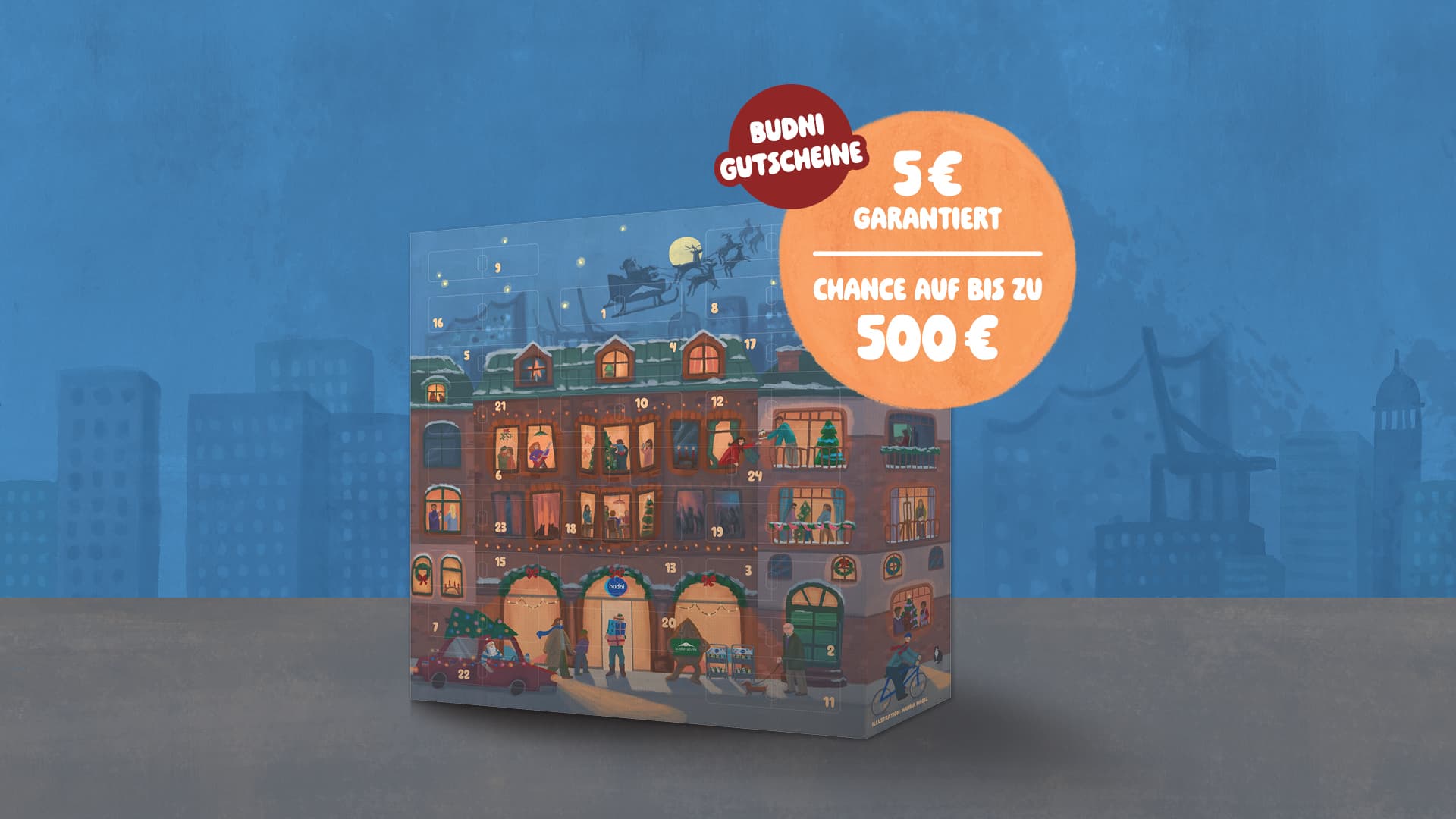 Der neue budni-Adventskalender ist da!