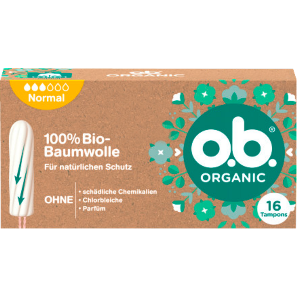 Organic Bio Tampon normal 16ST