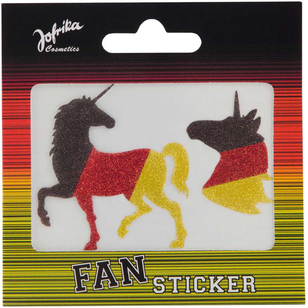Fan-Sticker Einhorn