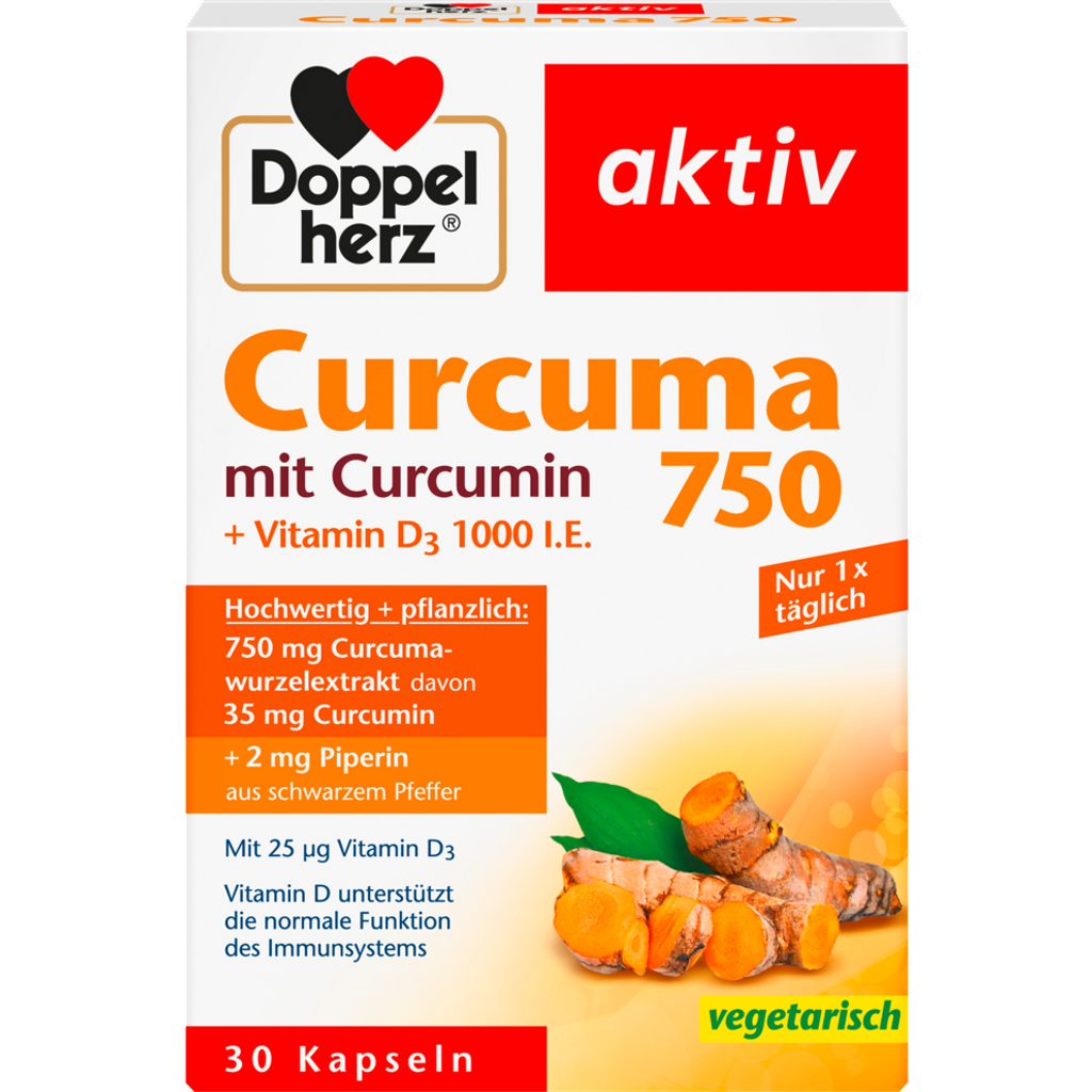 Curcuma 750, 30 Kapseln