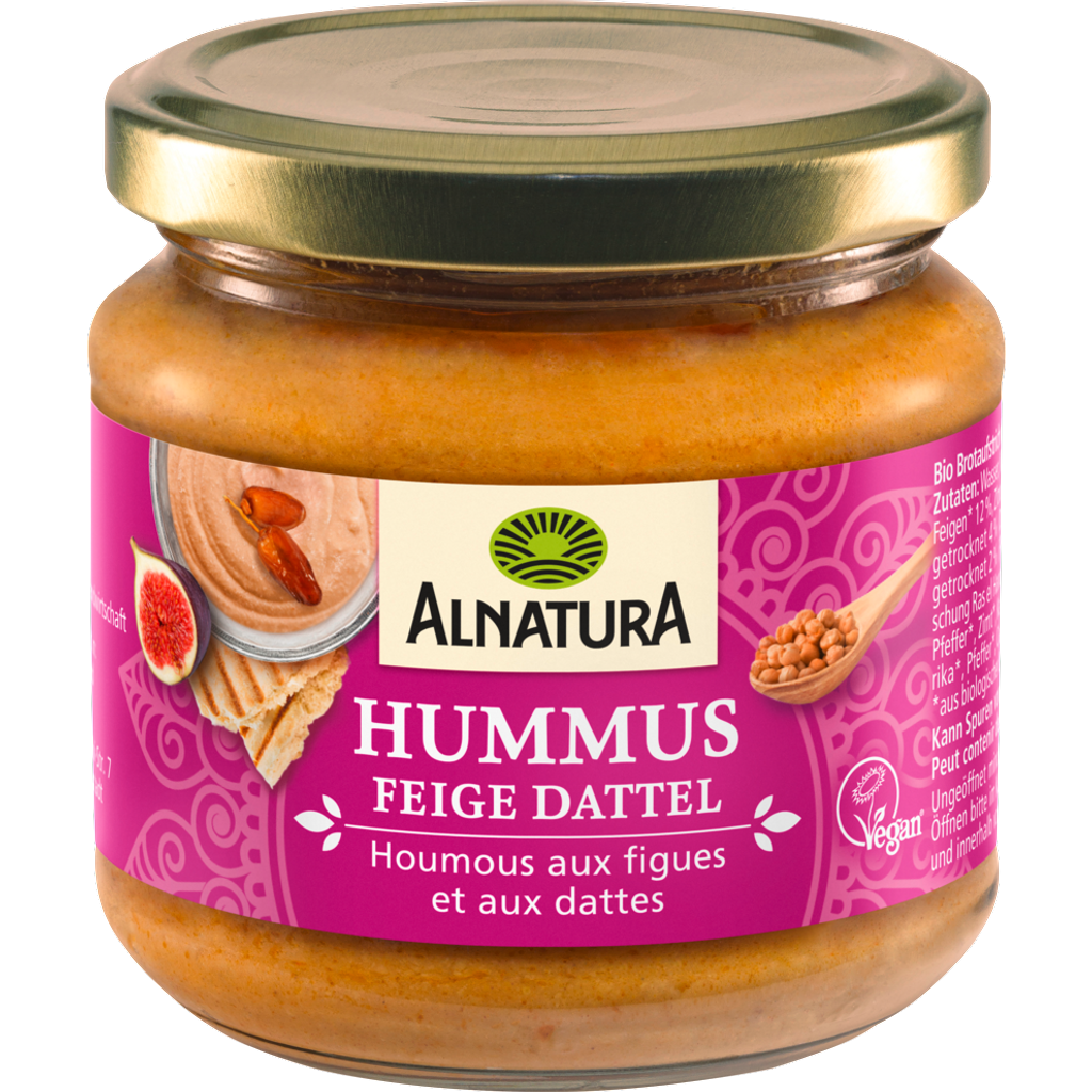 Hummus Feige Dattel
