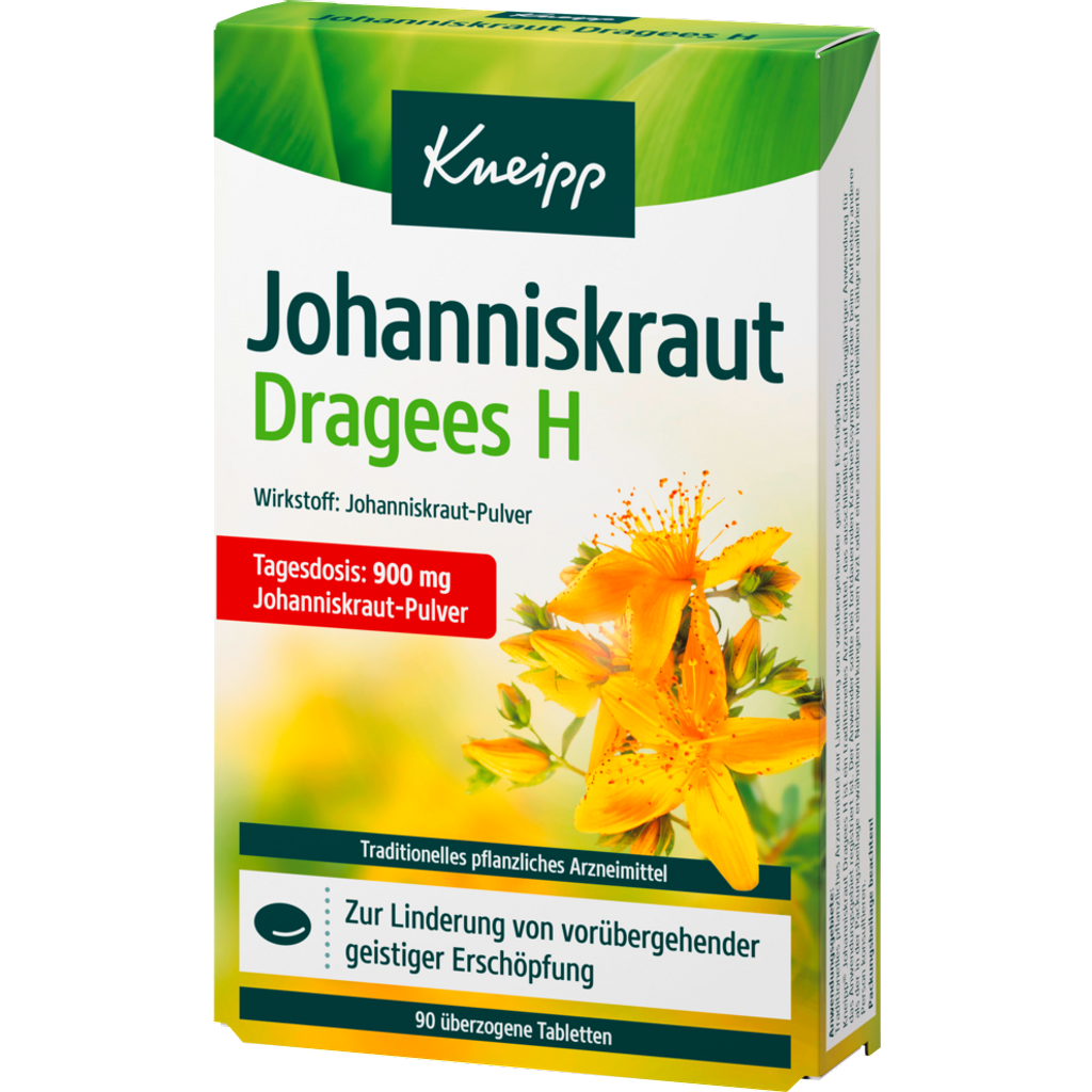 Johanniskraut Dragees H, 90 Dragees