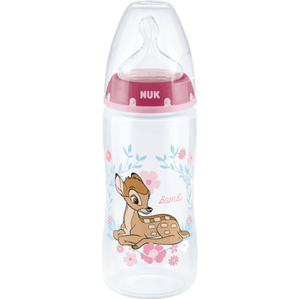 Flasche Bambi mit Sauger Silikon Gr.2