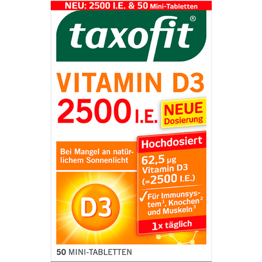 Vitamin D3 50 Tabletten