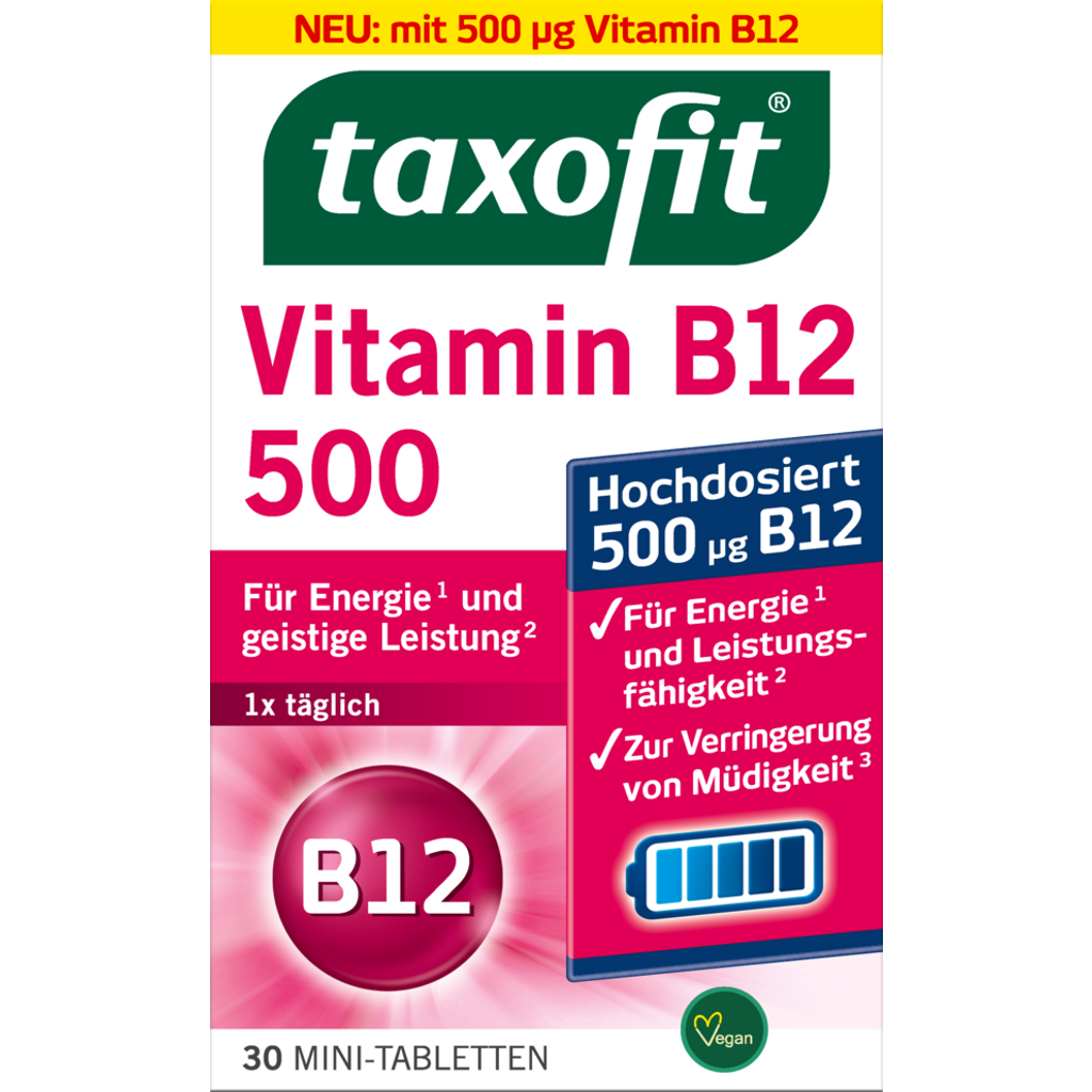 Vitamin B12 500 30Tabletten