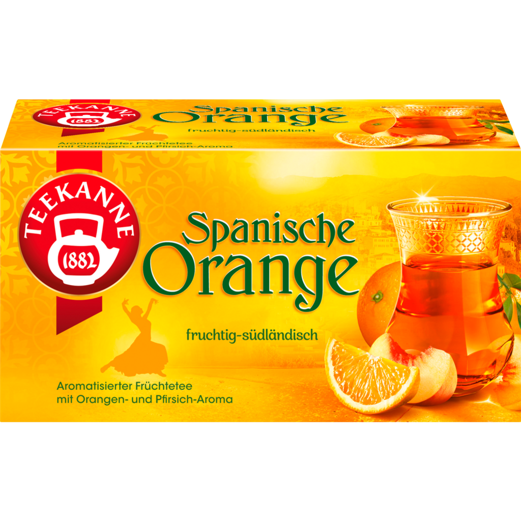 Spanische Orange, fruchtig-südländisch, 20 Beutel a 2,5g