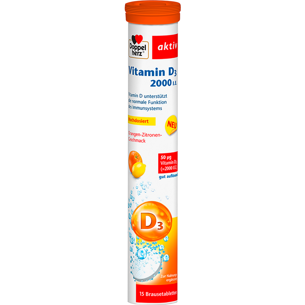 Vitamin D 2000 15 Brausetabletten