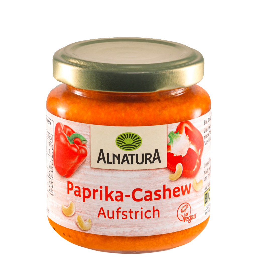 Paprika-Cashew Brotaufstrich