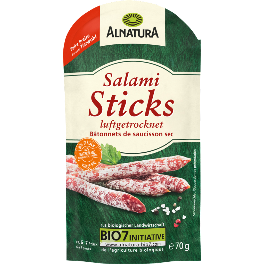Salami Sticks mit Edelschimmel