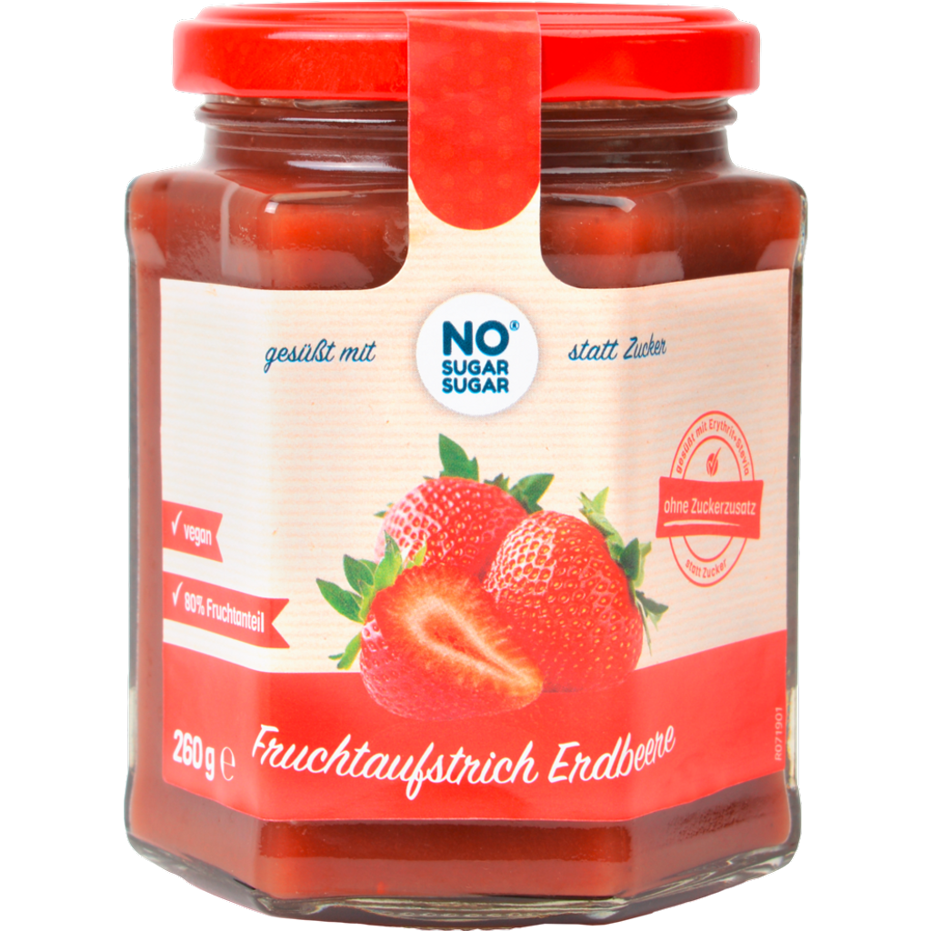 Erdbeere ohne Zuckerzusatz