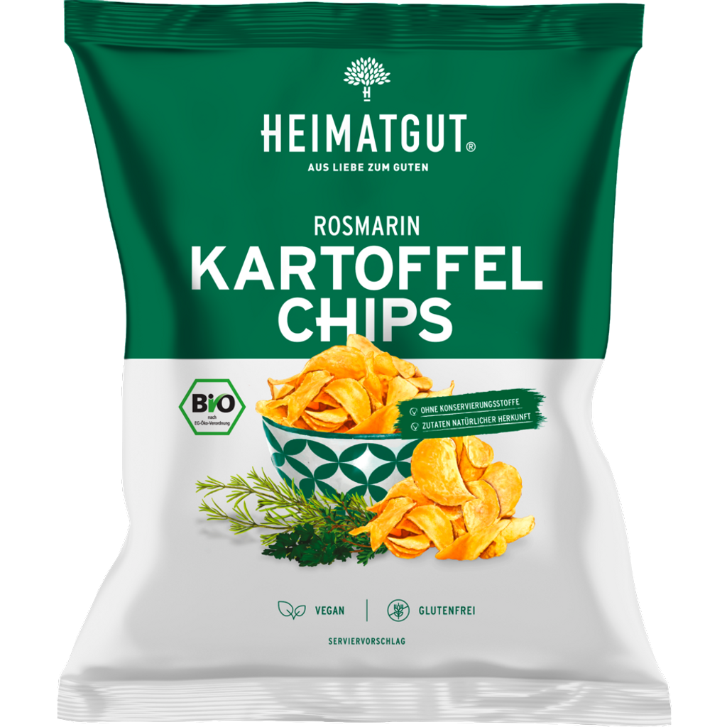 Bio Kartoffel Chips Rosmarin