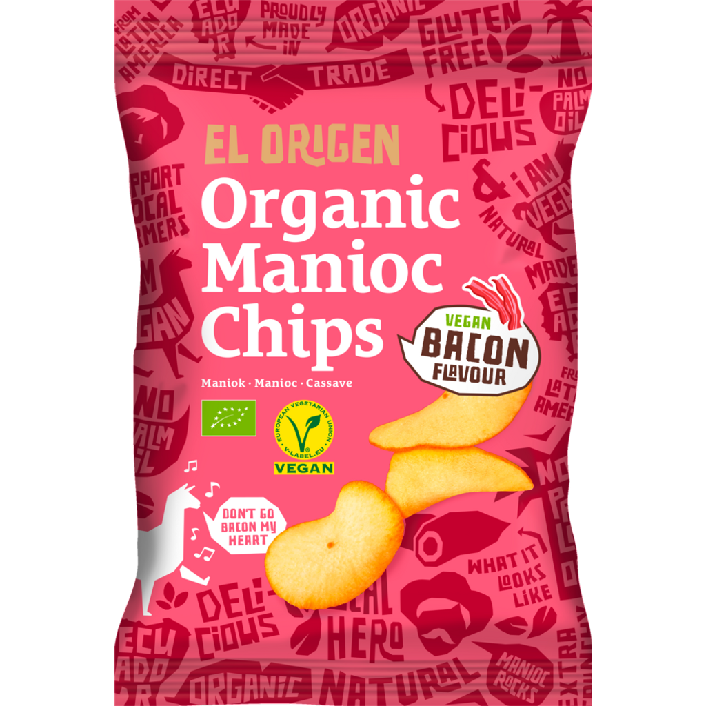 Maniok Chips Bacon-Geschmack