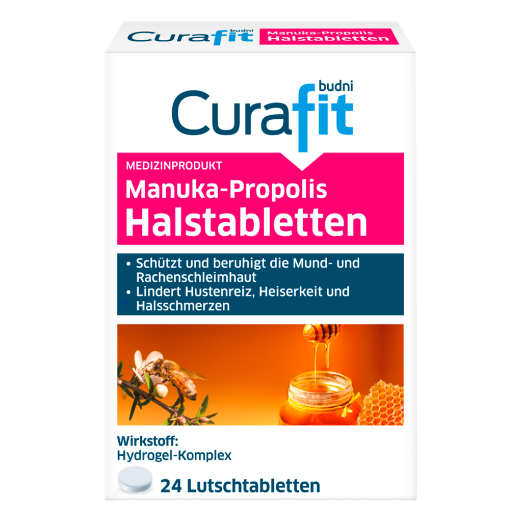 Manuka-Propolis Halstabletten, 24 Stück