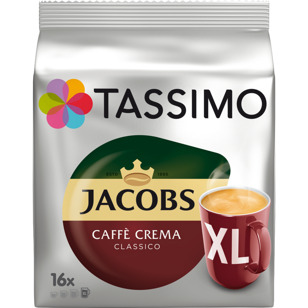 Caffe Crema, Classico XL, 16 Stück